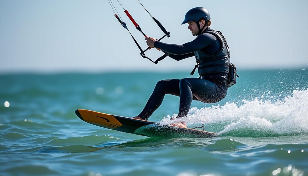 scopri la tecnica del kitesurfing foil, l'attrezzatura essenziale e i migliori consigli per imparare a padroneggiare questo emozionante sport acquatico.