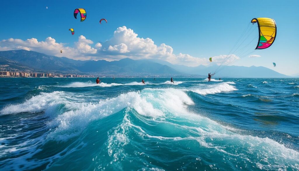 scopri il malcesine kitesurf: il vento perfetto del lago di garda e i migliori spot per vivere emozioni uniche sulle acque cristalline.