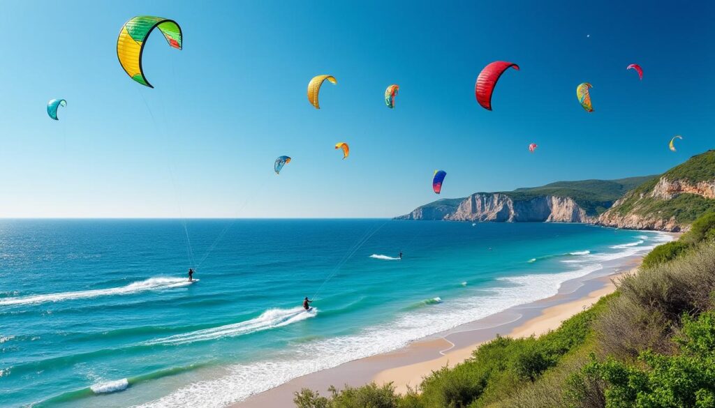scopri i migliori spot per il kitesurf lungo la splendida costa adriatica. guida completa alle mete imperdibili per gli appassionati di kitesurf sulla costa est.