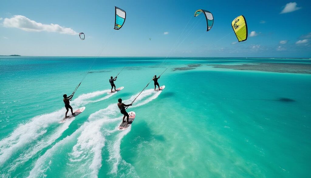 scopri il kitesurf in brasile con jericoacoara e i migliori spot per praticare questo sport, tra paesaggi mozzafiato e condizioni ideali tutto l'anno.
