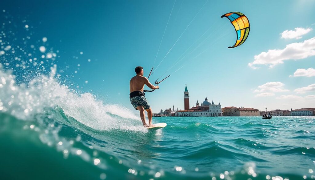scopri i migliori spot per il kitesurf a venezia e nella laguna, con tutte le informazioni utili per appassionati e principianti.